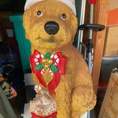 Christmas dog