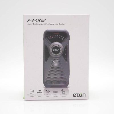 Eton FRX2 Hand Turbine Weather Radio with USB Charger
