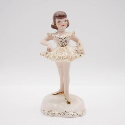Florence Ceramics Child Ballerina Figurine, 1940s