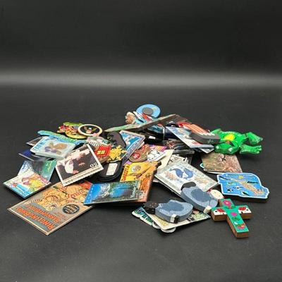 Assorted Lot of Decorative Souvenir Magnets