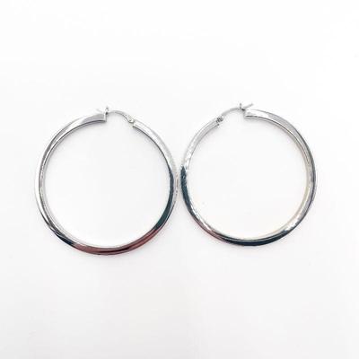 Sterling Silver Hoop Earrings