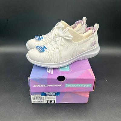 Skechers Women’s Memory Foam Sneakers – Size 8