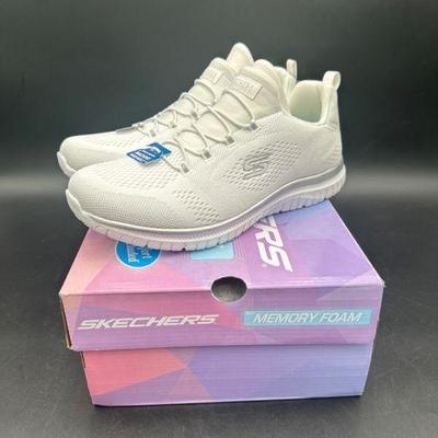 Skechers Memory Foam Sneakers, Size 8