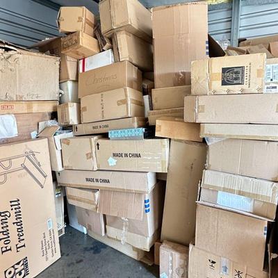 Entire Storage Unit Packed with Hundreds of New-In-Box Retail Items