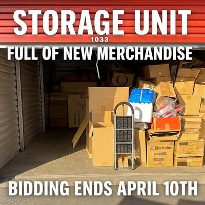 Entire Storage Unit Packed with Hundreds of New-In-Box Retail Items