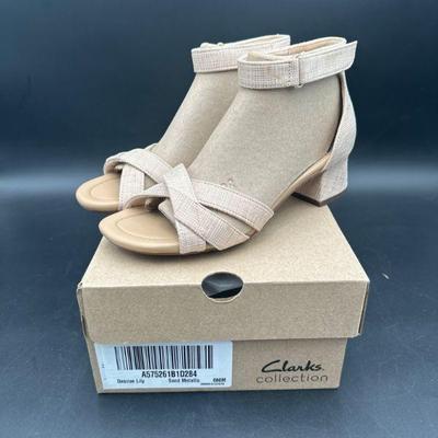 Clarks Collection Women’s Sandals, Size 8