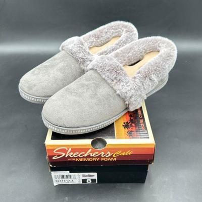 Skechers Women’s Memory Foam Slippers, Size 8