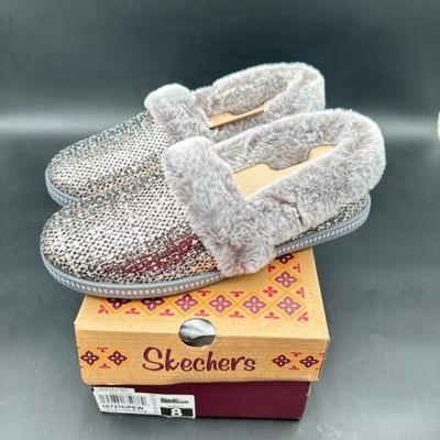 Skechers Slip-On Shoes with Faux Fur Trim