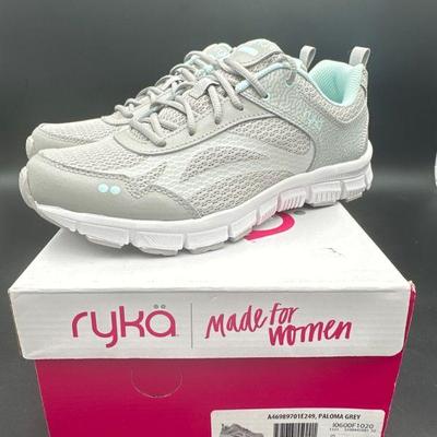 Ryka Gray Athletic Shoes with Box, Size 8