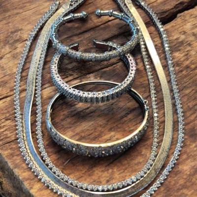 Sterling necklaces bracelets
