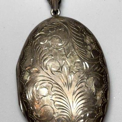 Sterling locket