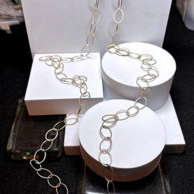 Espo sterling link necklace