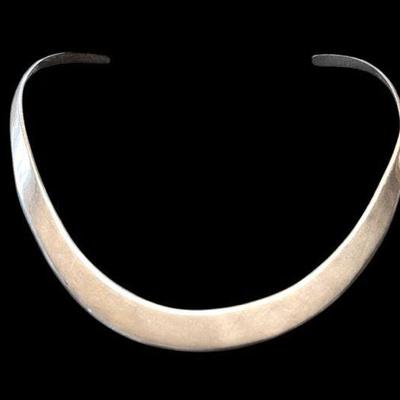 Sterling collar style necklace cii mexico