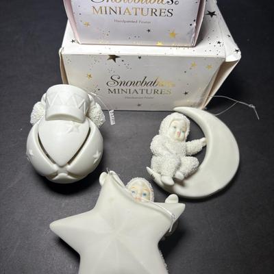 Department 56 Snow Babies Miniatures Collection