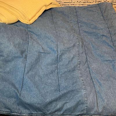 Denim Comforter & Winter Blanket