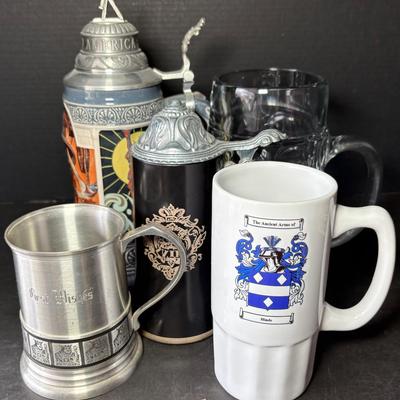 Collection Of Beer Steins