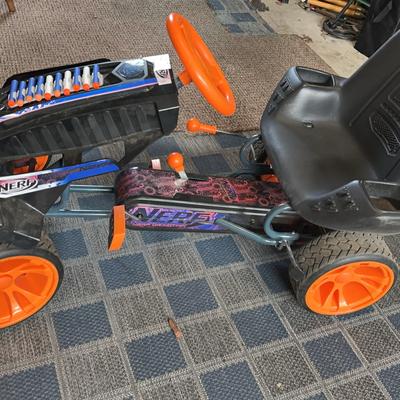 Nerf Battle Racer Pedal Go Kart