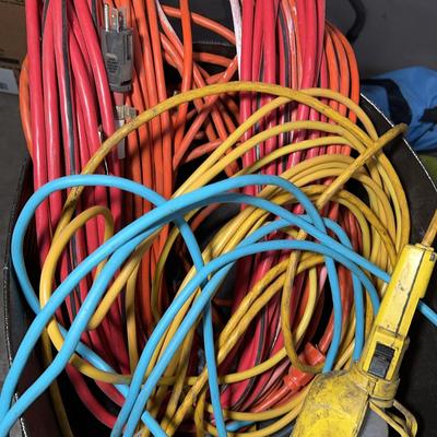 Extension Cords & Shop Light