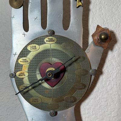 Thomas Mann Signed Techno-Romantic Wall Clock