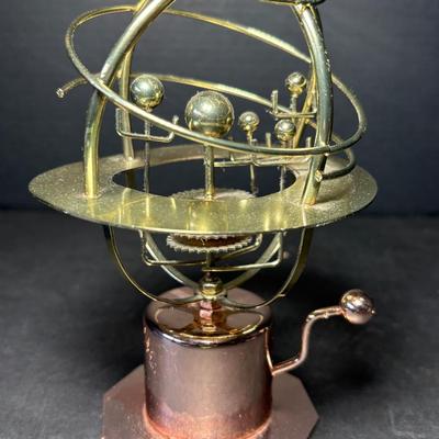 3D Model Art Retro Grand Orrery Model Solar System