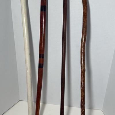 Hand Carved Character Canes