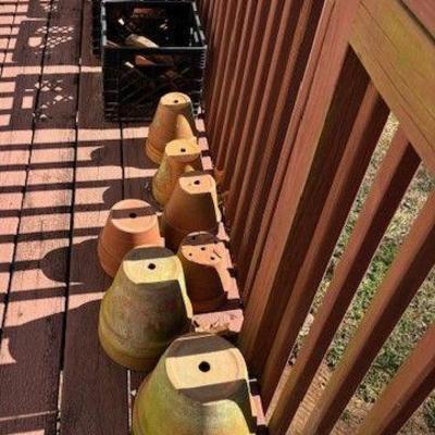Variety of planter pots