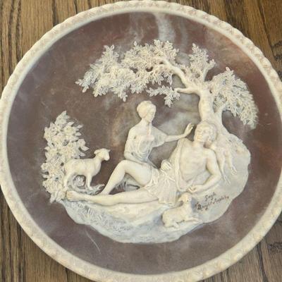 Gayle bright incolay studios thing of beauty collector plate