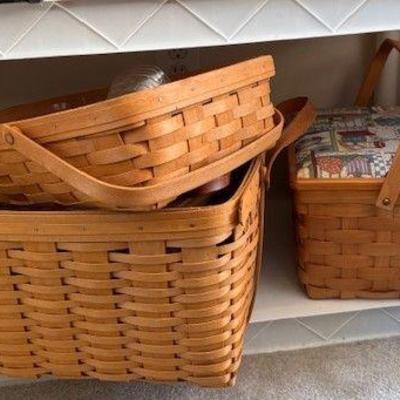 More Longaberger baskets