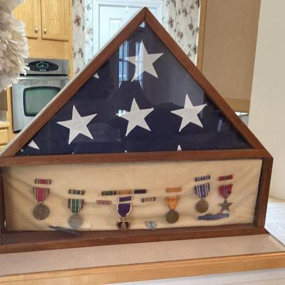 Veteran metals display