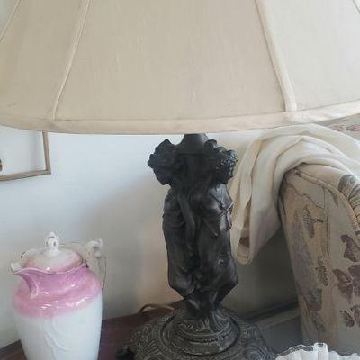 Spelter lamp