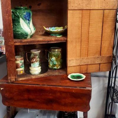 "Grapes of Wrath"  packing case cupboard