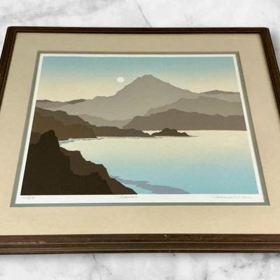Robert Wilson “Lakeview” Signed & Numbered Framed Print 