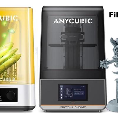 Anycubic Resin 3D Printer & Wash Station 