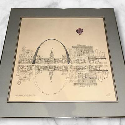 Signed & Numbered “Reflection of St. Louis” 