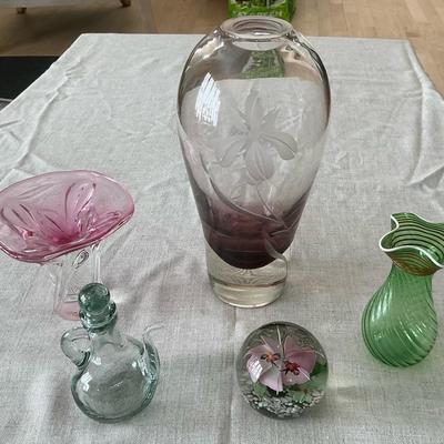 Glass Decor Items