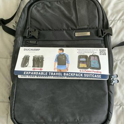 Duchamp London Expandable Travel Backpack Suitcase 