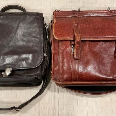 2 Leather Laptop/Work Bags