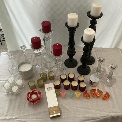 Candles & Candle Holders incl. Williams Sonoma