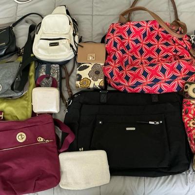 Large Handbag Assortment Baggalini, J. Jill, Stella & Dot, The Sak, Kenneth Cole 