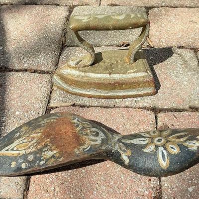 Cast Iron Iron & Shoe Form