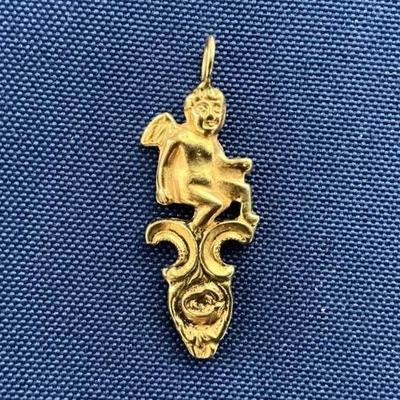 14k Gold Cherub (2.3 Grams)