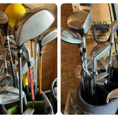 Two Golf Club Sets - Organizer 