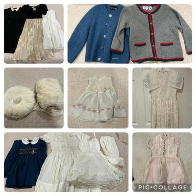 Vintage Girls Clothings incl. Polly Flinders