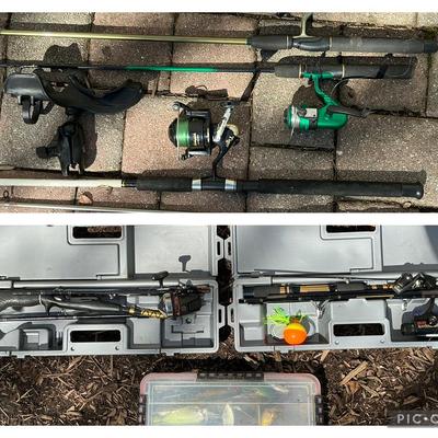Fishing Rods, Tackle, & More