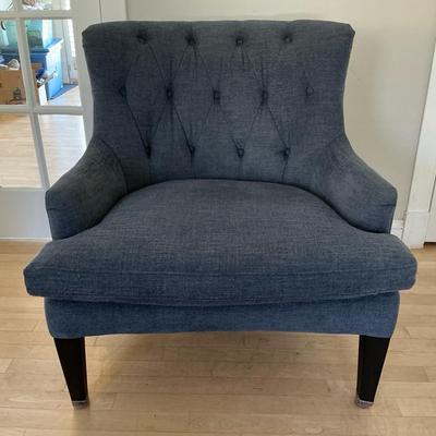 Pottery Barn Tufted Chair 