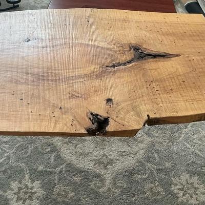 Live Edge Wood Coffee Table