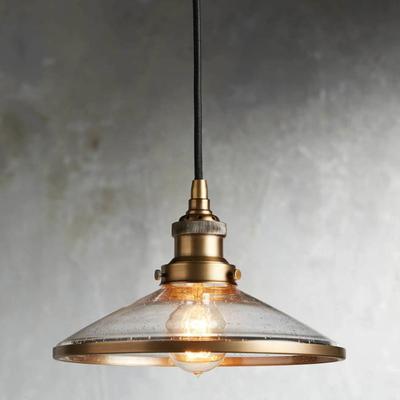 Arhaus Industrial Flare Pendant (B8)