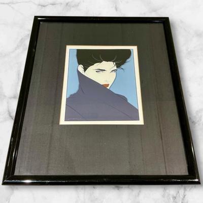 Patrick Nagel Framed Print Reissue 