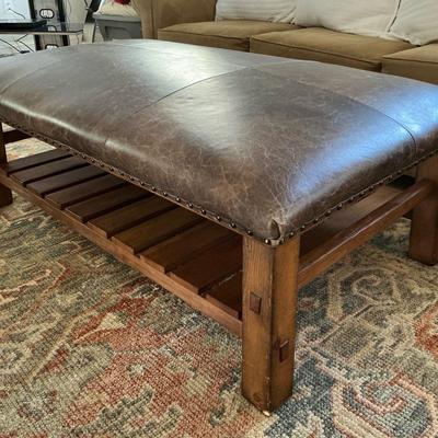 Pottery Barn Caden Williams Sonoma Rectangular Ottoman