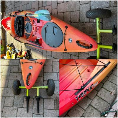 Wilderness Tarpon 120 Kayak With Wheels 